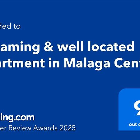 Gleaming & Well Located Apartment In Malaga Center Luaran gambar